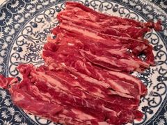 手切牛肋条-北京老门框爆肚涮肉馆(锦业路店)