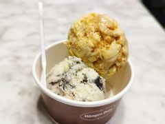焦糖布丁麻薯口味冰淇淋-哈根达斯(朝阳大悦城店)