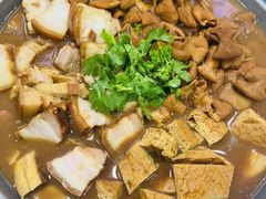 -老红桥炸灌肠牛肚锅烧烤(定福庄店)