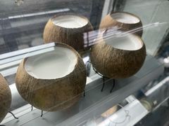 -椰爺爺·椰子冻砵仔糕