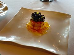 法式鹅肝酱酸樱桃和糖衣开心果-Jean Georges