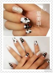 星-星美甲