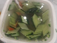 黄瓜皮蛋汤-东北饺子馆(马尾君竹店)