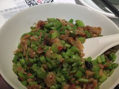 冬苋菜梗子炒油渣-壹盏灯(惠农店)