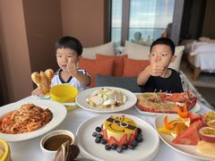 -海棠湾仁恒皇冠度假酒店-270°海景餐厅