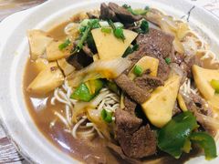 爆炒猪肝拌面-十面欢腾·海鲜面·台式Bistro(长乐路店)
