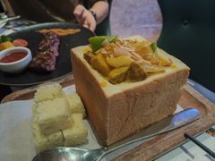 面包咖喱猪扒-法兰度航空主题餐厅(端州店)