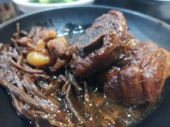 买茶树菇老鸭送鱼香肉丝-老娘舅(杭州地铁凤起路站店)