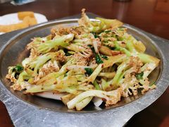 干锅菜花-晚归月亮湾私家菜(临邑路店)