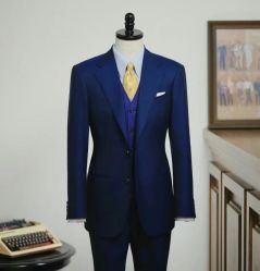 -怒马会 全麻衬西装高级定制