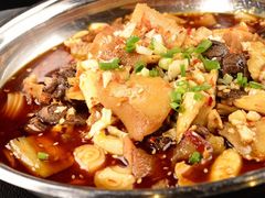 干锅牛三样-味上湘菜馆(阿波罗店)
