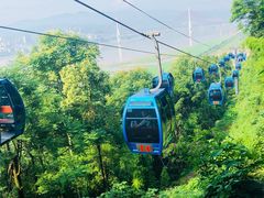 上山缆车-丰都鬼城名山景区