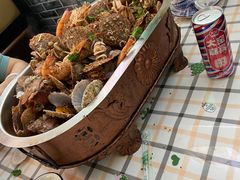 -百丰园海鲜烧烤农家菜(威·至海港湾店)
