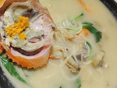 膏蟹汤面-十面欢腾·海鲜面·台式Bistro(长乐路店)