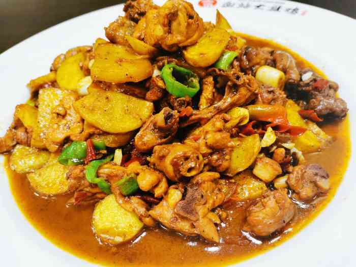 血站大盘鸡(西北路店)-"味道一般,一份凉皮18,还都是碎的.价格.