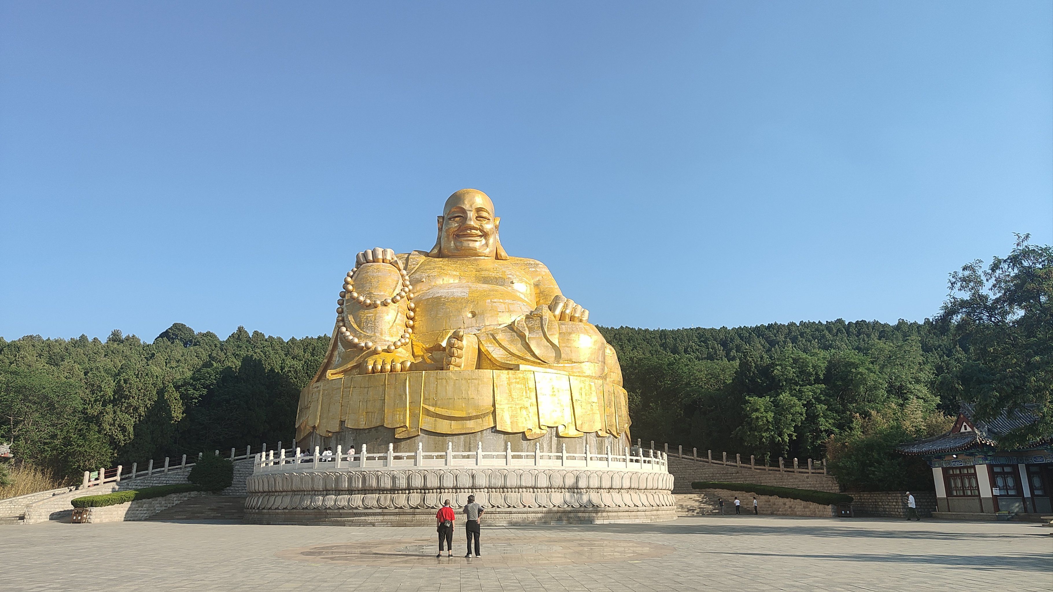 济南千佛山,俯瞰济南城
