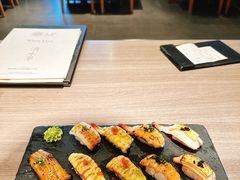 火炙寿司拼盘9贯-炙柒Sekinana·精致料理 烧鸟·铁板烧(海上世界店)