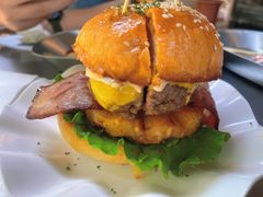 夏威夷牛肉汉堡-shark burger·鲨鱼汉堡(交子大道店)