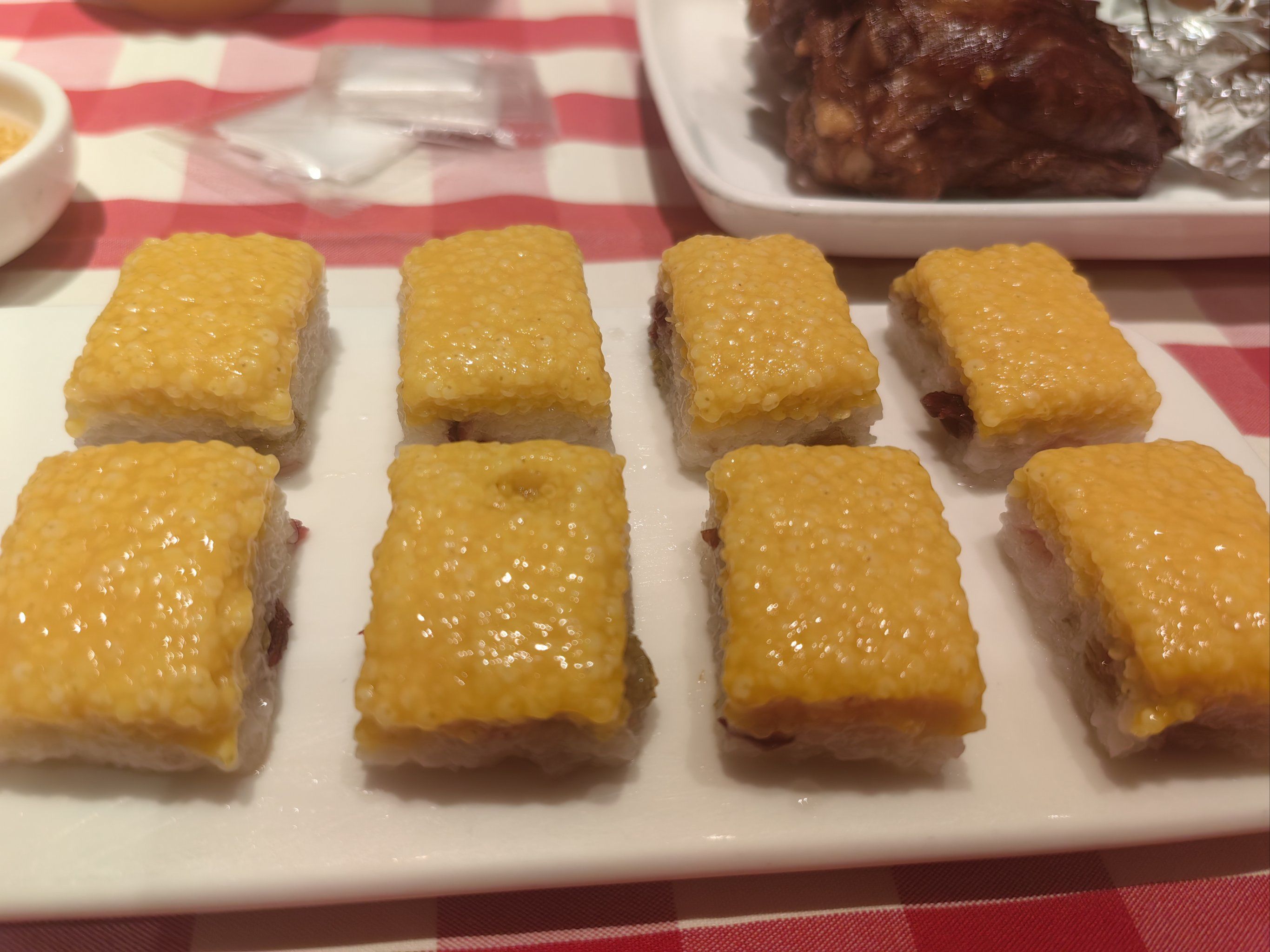 好吃的黄米凉糕在西贝