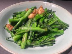 猪油渣炒菜心-御膳汤品(猎人坊店)