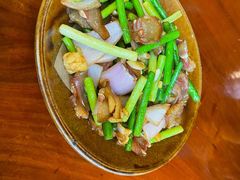 腊肉蒜苗-苗湘食府(十年店)
