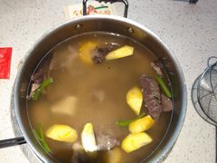 牛杂清汤锅-左庭右院鲜牛肉火锅(环球港店)
