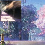 日漫秒速五厘米场景插画欣赏💓💓