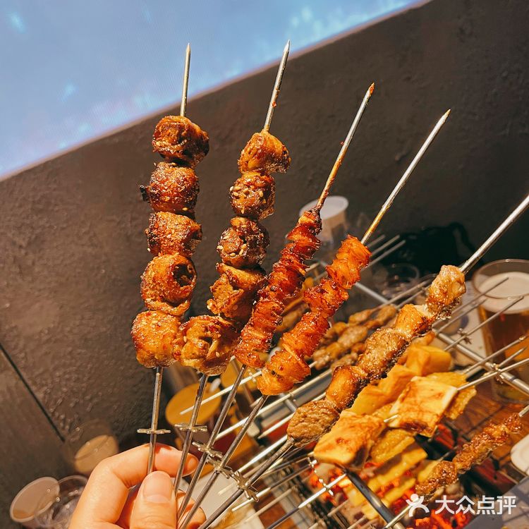 魔都蒙古烧串探店记1⃣️｜用餐不忘提供保养服务～厉害了