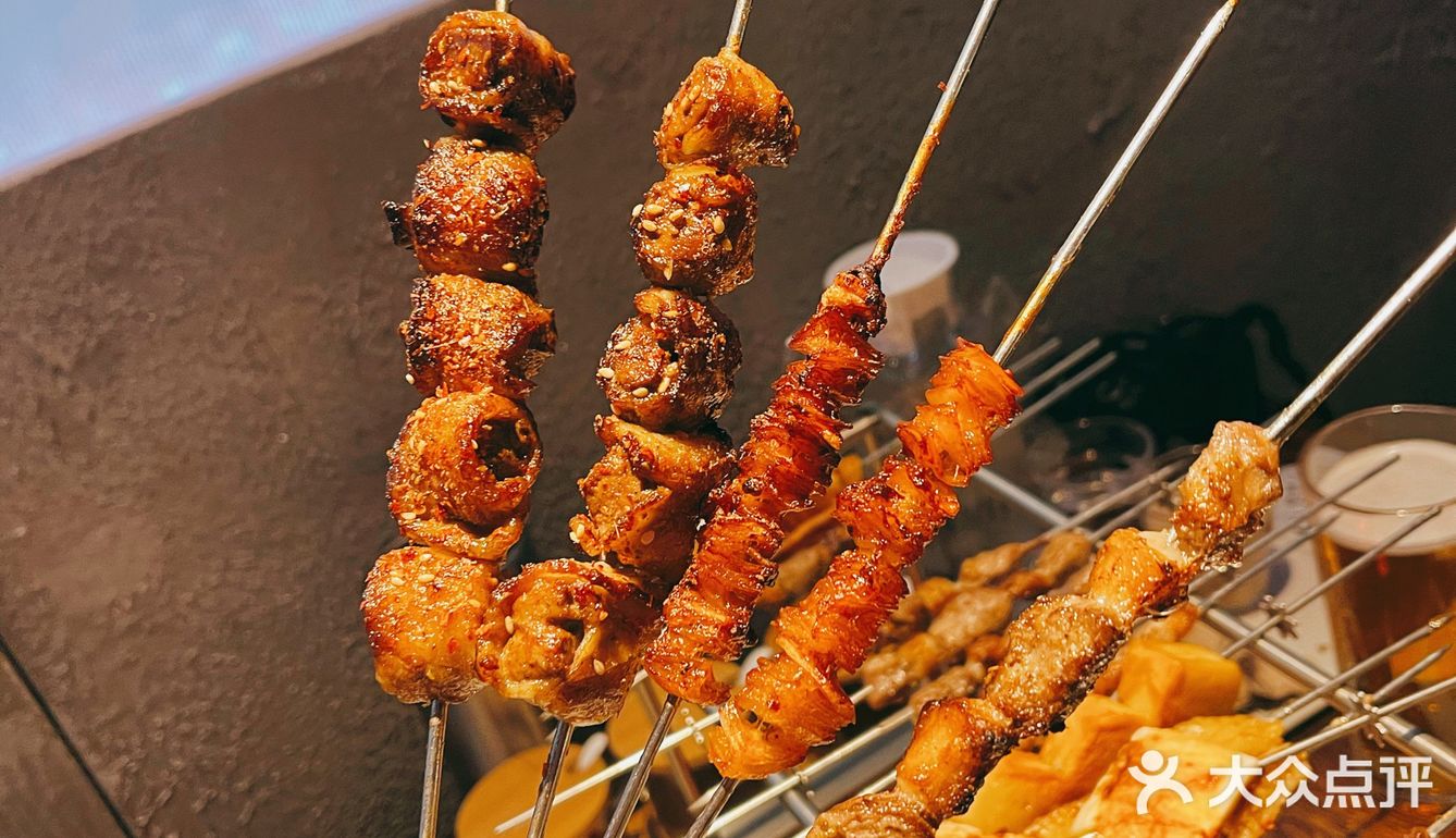 魔都蒙古烧串探店记1⃣️｜用餐不忘提供保养服务～厉害了