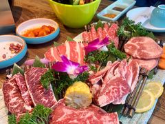 -明洞阿姨·韩式酱蟹烤肉·创意料理(三元桥店)