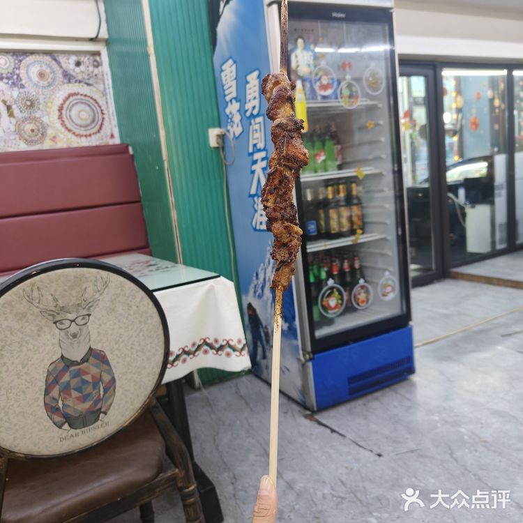 烤肉串的诱惑味道