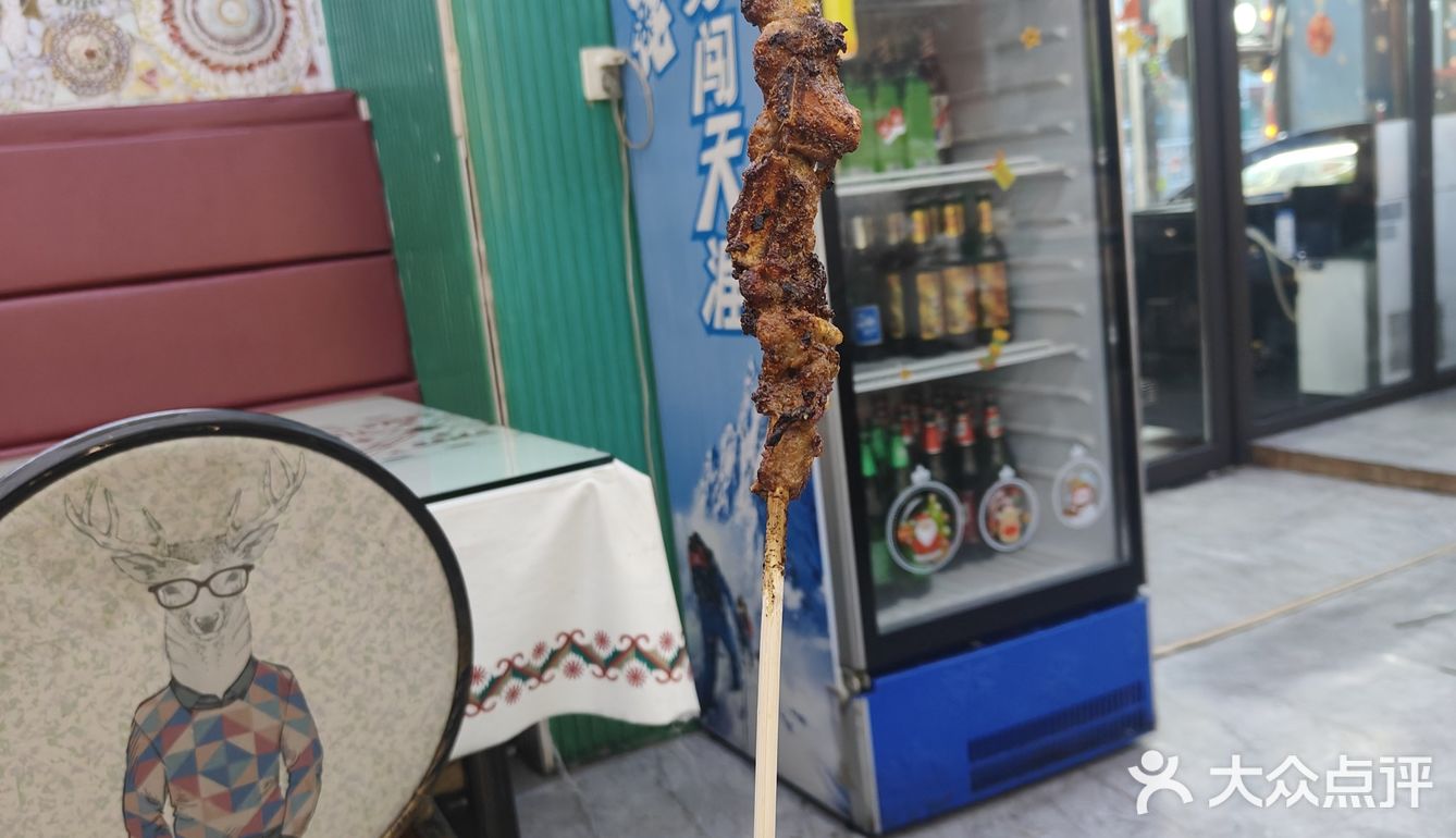 烤肉串的诱惑味道