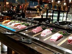 自助取餐区-韩京炭火烤肉自助料理(柯桥万达店)