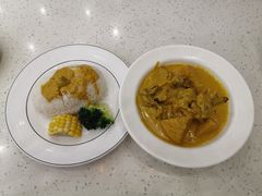 咖喱牛筋腩飯-明园茶餐厅(沙头角店)