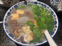 鸭肫粉丝汤-小潘记鸭血粉丝汤