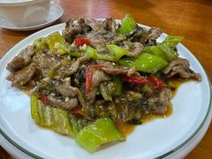 雪菜炒牛肉-坛南湾农家乐·海鲜楼·大排档(平潭坛南湾店)