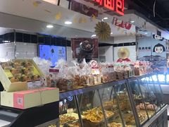 面包甜点陈列柜-山崎面包(第一八佰伴店)
