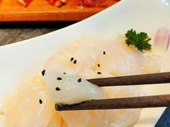 无骨雪花鱼-热火朝天鲜切牛肉火锅(南强街巷店)