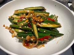 小炒秋葵-小大董·烤鸭(观景餐厅·南京西路店)