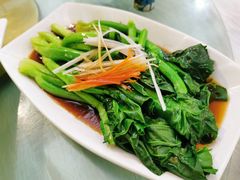 白灼芥兰-烤肉季饭庄