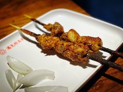 红柳枝烤羊肉串-红柳枝滩羊烧烤·银川非遗