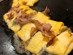 蛋包奶酪烤猪肉片-鹤桥风月(难波御堂格兰维尔店)
