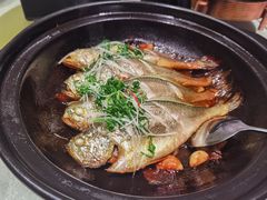 八分钟砂锅焗黄鱼-有喜胶东小馆(太申祥和店)