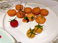 葱油饼佐番茄鹅肝-民国红公馆·秦淮八艳(夫子庙店)