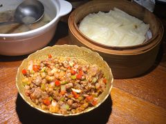 薄饼卷羊肉粒-楼兰新疆主题餐厅(苏州中心店)