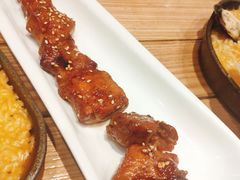 窑烤蒜香梅花肉-窑啊窑窑炉烧烤(合生广场店)