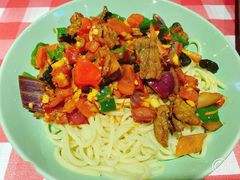 过油肉拌面-西域阿里马新疆菜·清真(桂花路店)