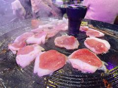 滋补烤鸭肉-豚豚家돈돈가韩国锅盖烤肉(新北万达店)