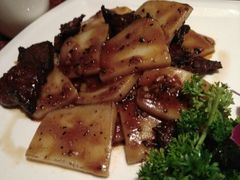 年糕炒牛仔骨-绿茶餐厅(西单老佛爷店)