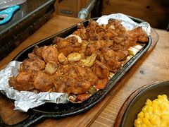 料理烤老味道鸡块-老东镇啤酒屋海鲜加工·蒸汽海鲜·海鲜烧烤(台东店)